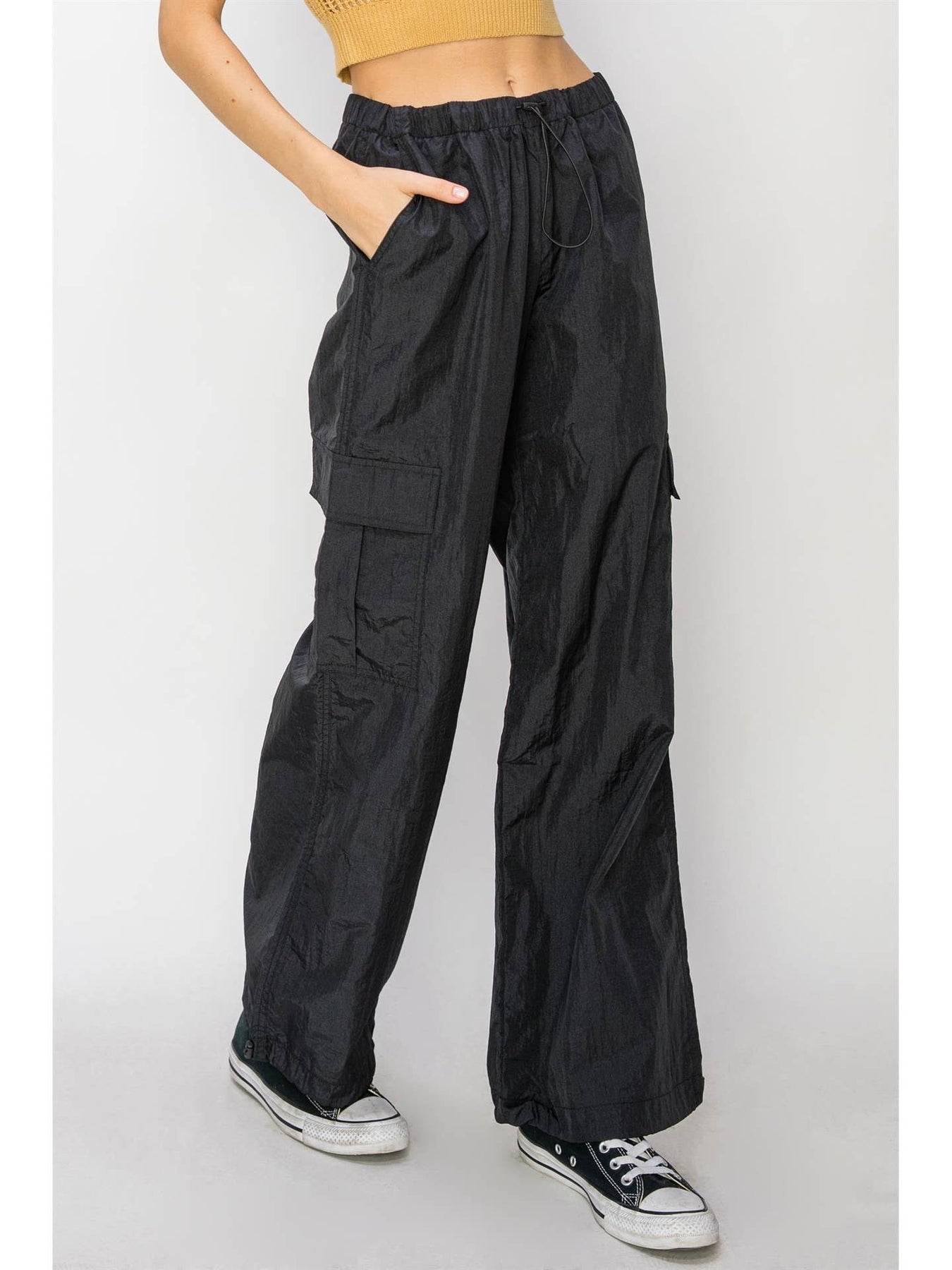 The Caroline Pants: Colorful Satin Cargo Pants– MomQueenBoutique