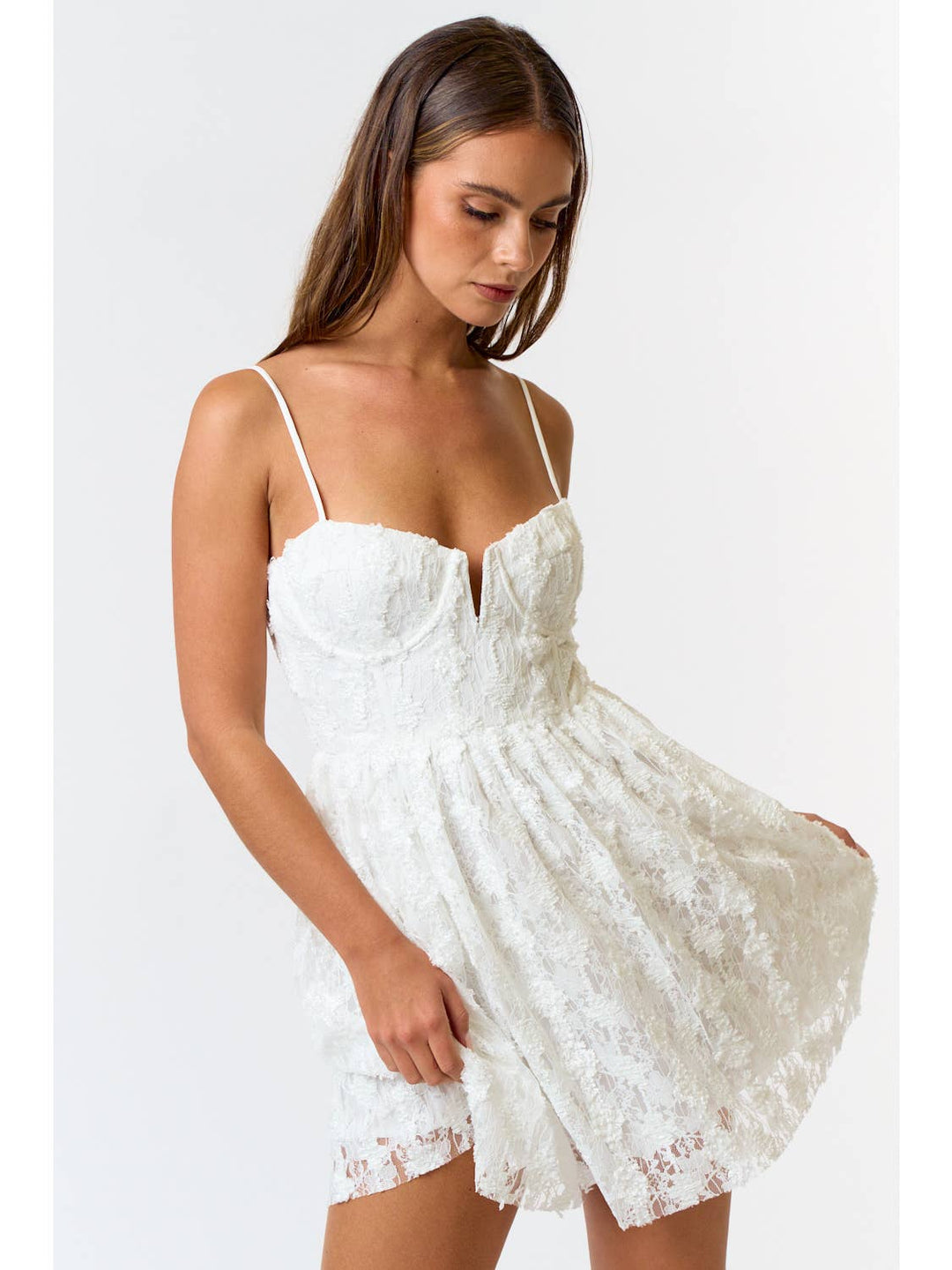Brynn Lace Bustier Dress Liv True Boutique Brynn Lace Bustier Dress Liv True Boutique