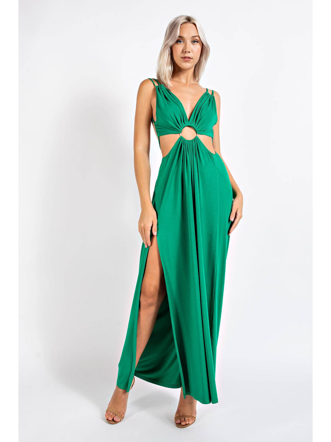 Giselle Cutout Maxi Dress Liv True Boutique Giselle Cutout Maxi Dress Liv True Boutique