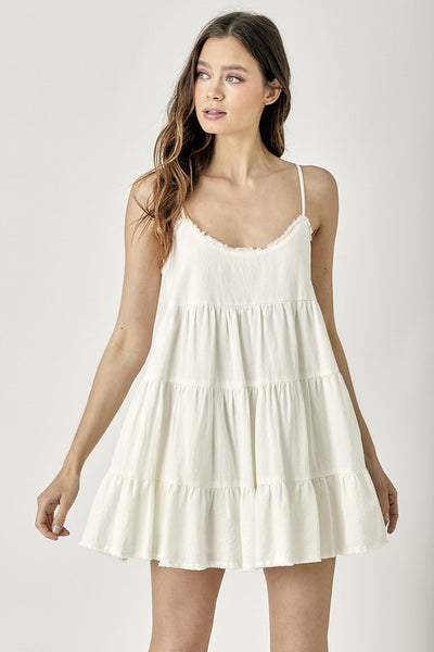 white babydoll dress