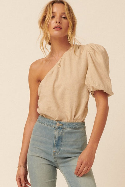 puff sleeve bodysuit