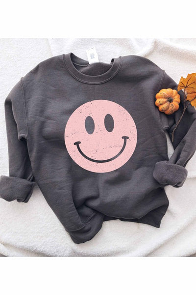smiley face sweatshirt 